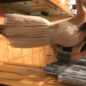 Simple bridesmaids dress